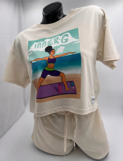 'Inner-G' Street Crop Tee Apliiq