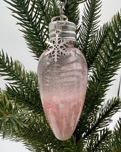 Snow Globe Crystal Ornament Bulb