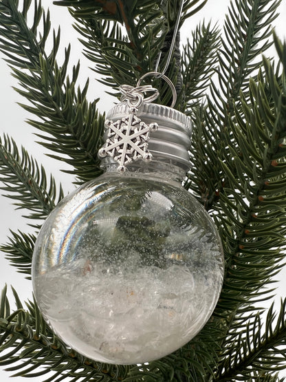 Snow Globe Crystal Ornament Ball