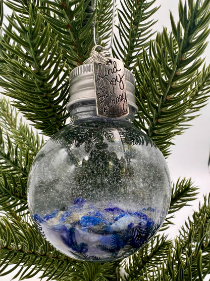 Snow Globe Crystal Ornament Ball