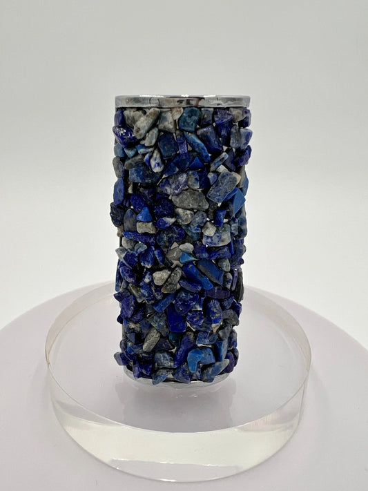 Lapis Lazuli Lighter Case Flowerpot Greenery