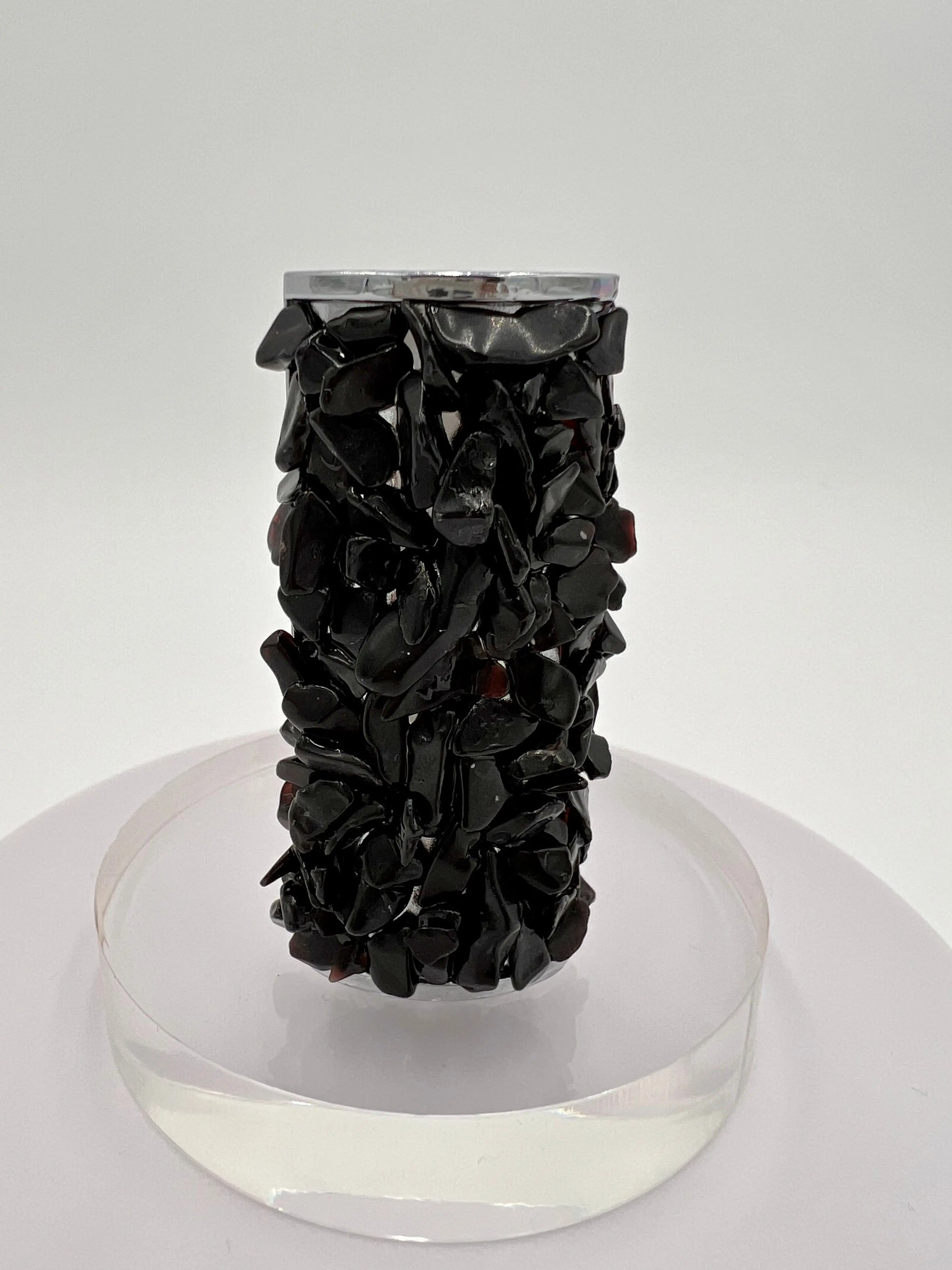 Obsidian Lighter Case Flowerpot Greenery